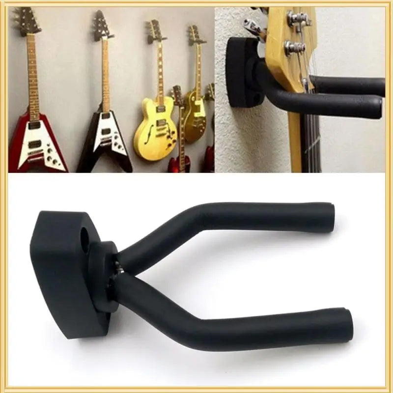 Versatile Guitar & Ukulele Wall Hook – Heavy-Duty Instrument Storage for Home or Studio