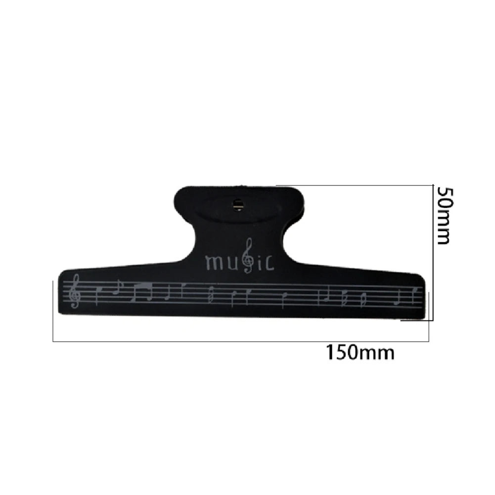 Music Book Clip for Sheet Music – Sturdy & Portable Music Page Holder Clip for Piano, Guitar, Violin & More Instruments.